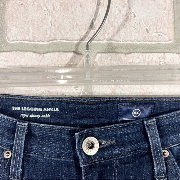 Ag The Legging Ankle Super Skinny Jeans in Coal Grey Size 25 - Picture 8 of 10